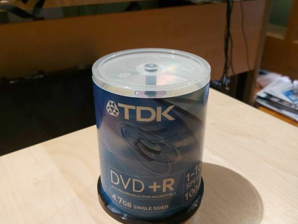 75  x   4.7Gb DVD +R Blank DVDs