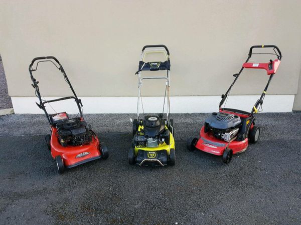 Lawnmowers needing attention €100 the lot.