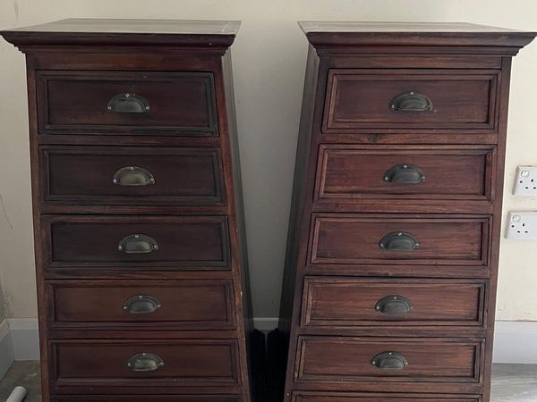 Pair of antique drawers