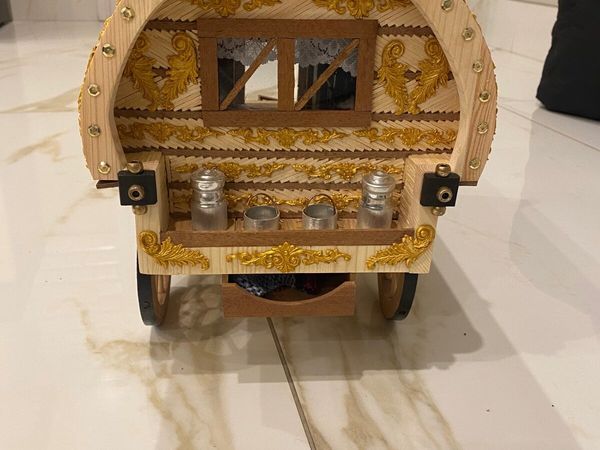 Handcrafted old style gypsy wagon