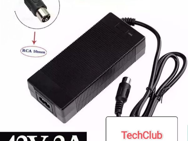42V 2A 10mm electric bike lithium battery charger