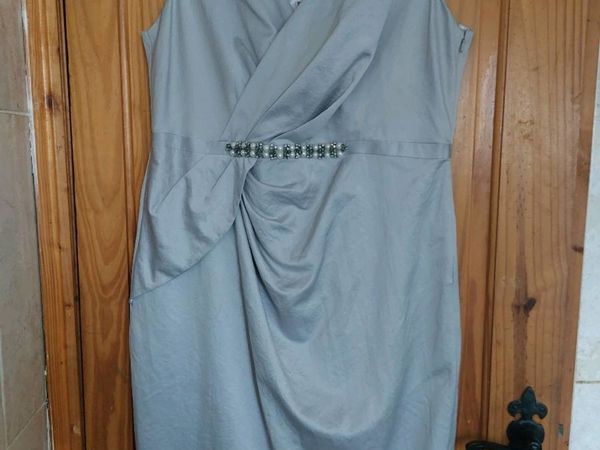 Monsoon silver dress (free postage)