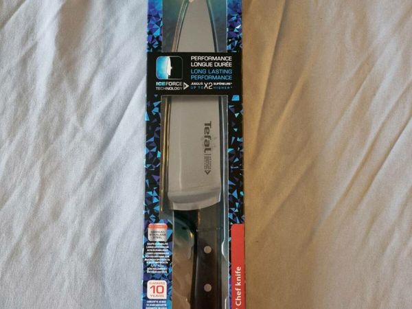 Brand new Tefal Ice Force Chef Knife - 20 cm.