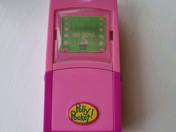 1998 Polly Pocket mobile phone, vintage collection