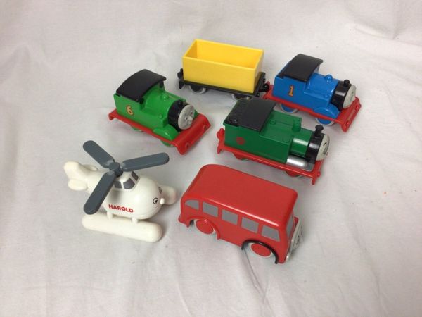 My first Thomas the tank engine toys