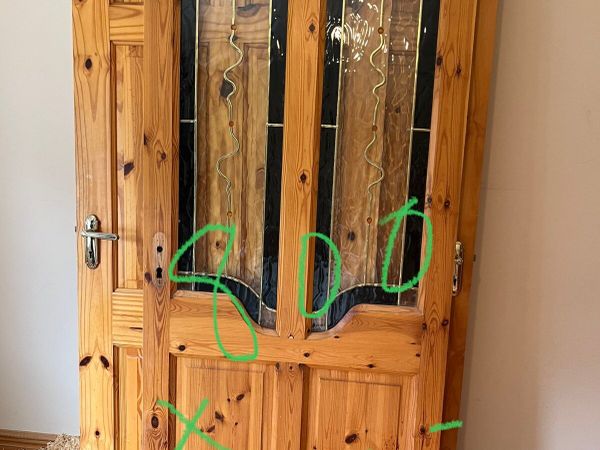 Solid pine internal doors