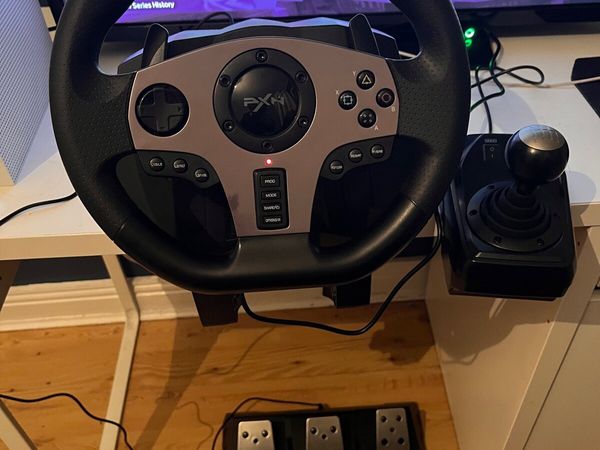 Gaming steering wheel set inc farming simulator 22