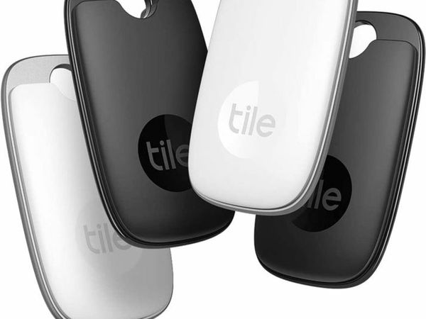 Tile Pro (2022) Bluetooth Item Finder, Pack of 4,
