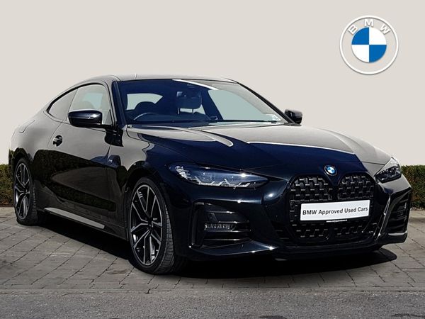 BMW 4-Series Coupe, Diesel, 2021, Black