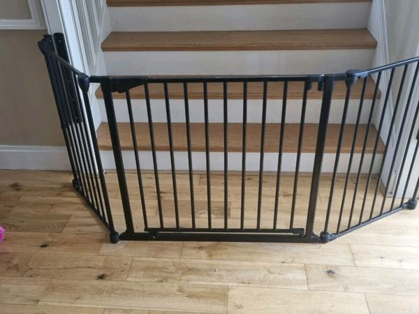 Stair gate extra large easy shut gate