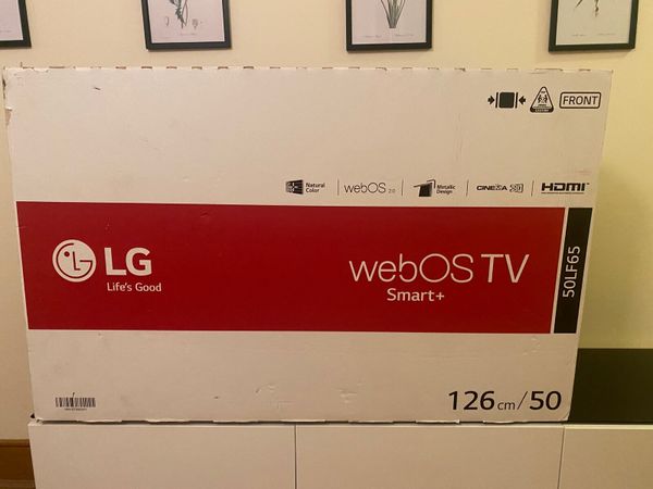 50” smart LG TV 4K + 3D
