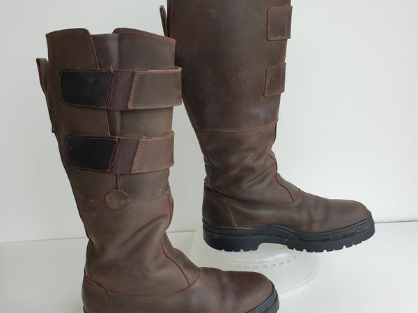 Tuffa Suffolk leather boots Size 8 EU 42