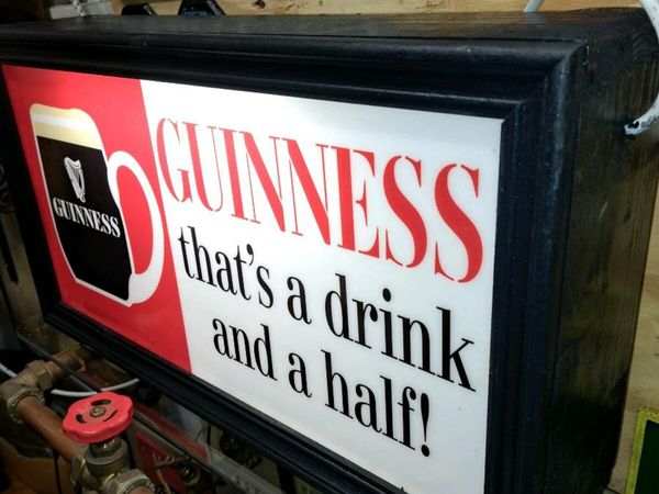 Guinness  light up sign
