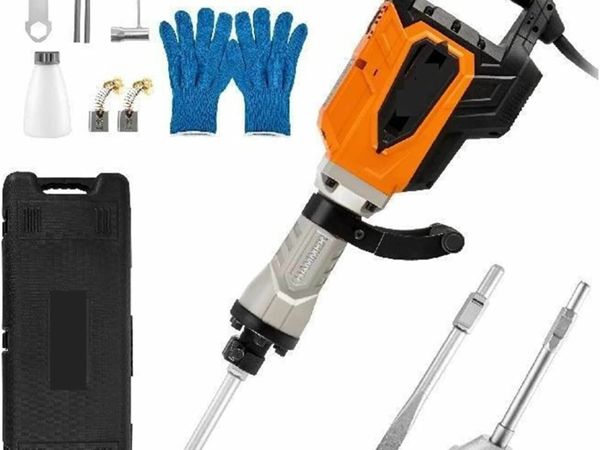 Demolition Jack 4500W Multifunctional Rotary Hammer with Box