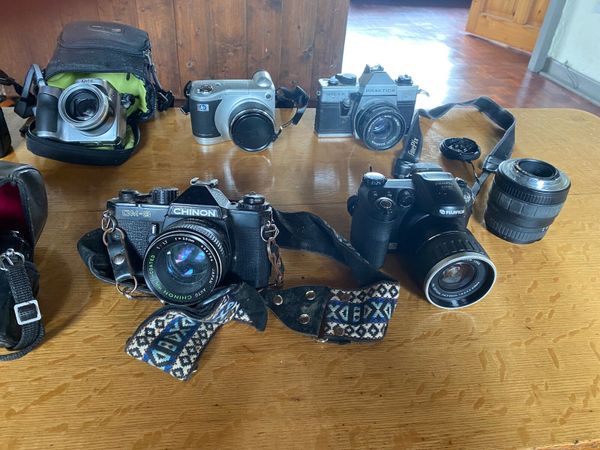 Variety of good quality cameras, some vintage