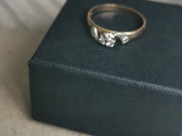 For sale engagement ring and necklace