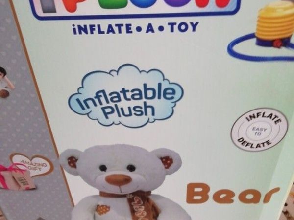 Inflatable teddy