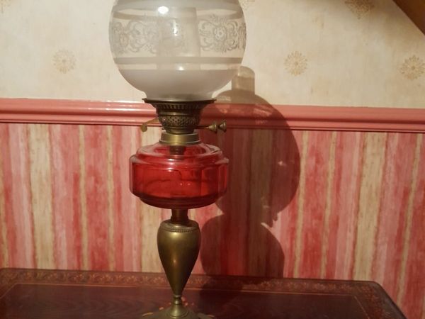 Antique  oil lamp