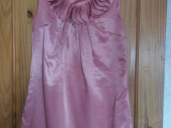 Tsega dusky pink mini dress/top (free postage)