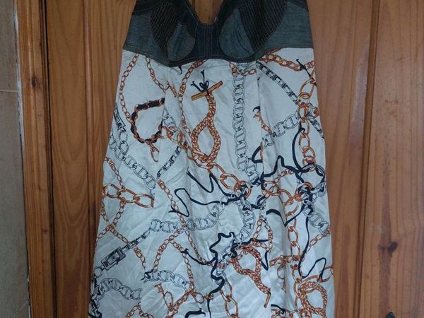 Vintage Karen Millen silk halter dress free posta