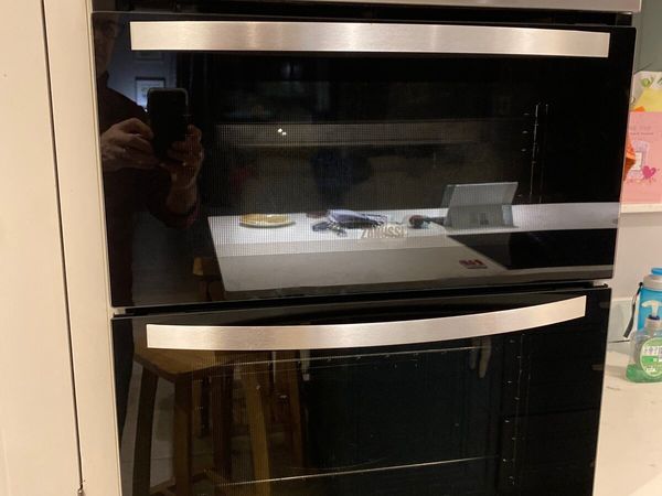 ZANUSSI double oven with grill