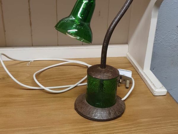 Vintage grolsch beer promotional table lamp