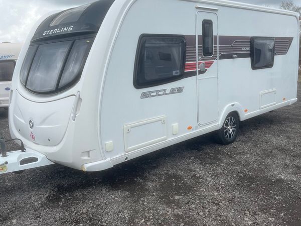 Sterling Eccles ruby 4berth fixed bed end bathroom