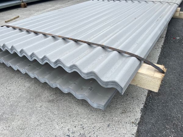 50 new coated grey 16ft roof sheets €2600