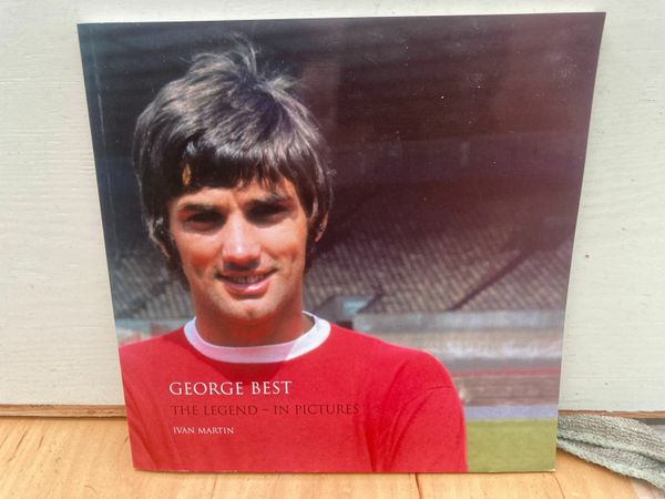 A Lovely book of George best the legend in pictures
