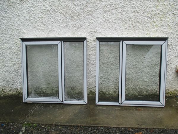 Black, PVC Double glazed windows , NEW
