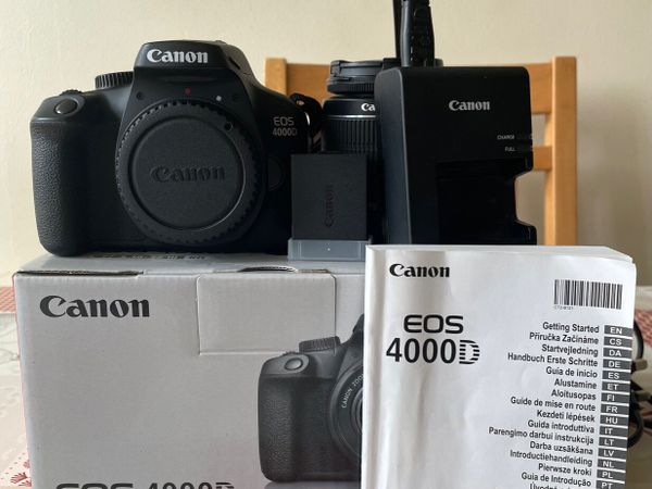 Canon Eos 4000D Kit with Spare Battery!!!