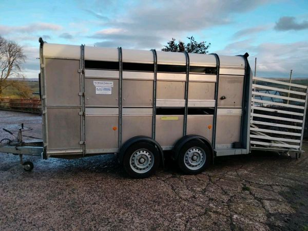 Ifor Williams 12x6 livestock trailer c/w decks