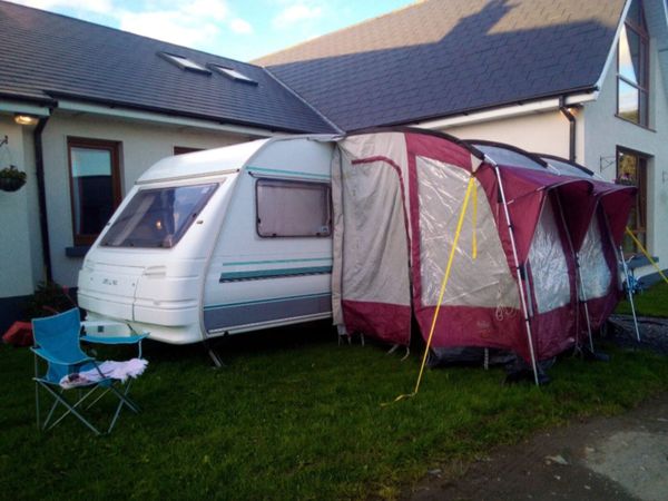 Sterling caravan 4-5 berth with awning