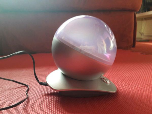 Laser Sphere colour changing Lamp