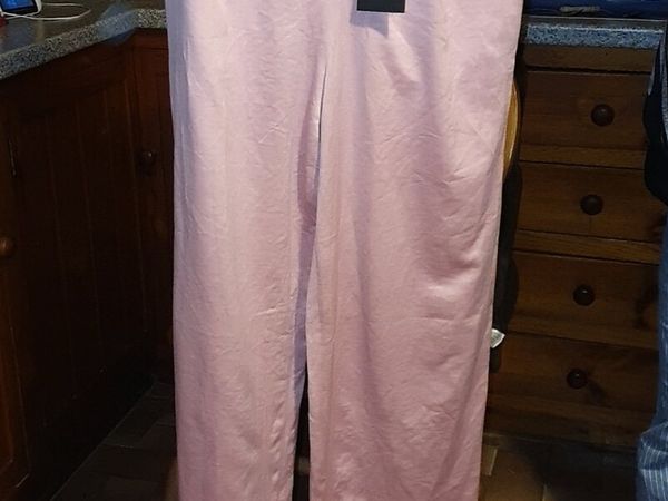 Woman silk pants