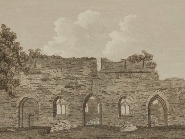Abbey Of Cong, County Mayo 1797 Antique Print