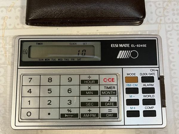 Vintage Credit Card Sized Calculators