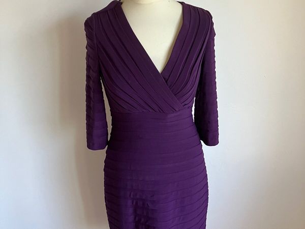 Purple layered dress