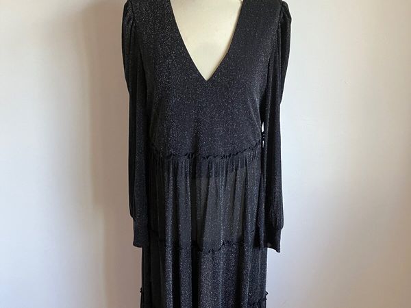 Gallery black shimmer dress