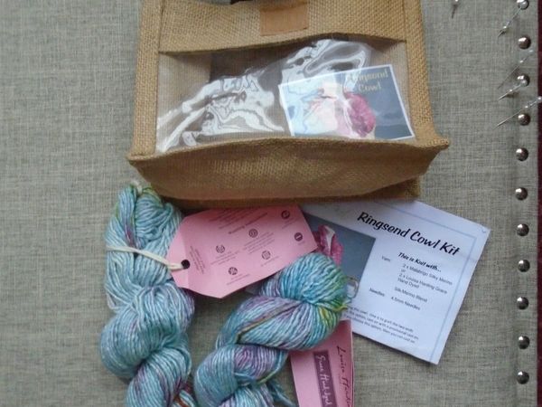 Louisa Harding Wool kit,Merino/silk wool, 2 x 50g skeins wool,Hobbies,Knitting