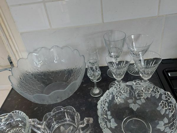 Lovely selection of glassware