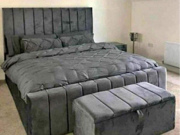 SuperKing Bed & Memory Foam Mattress