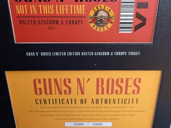 Pop Memorabilia - Guns 'n Roses
