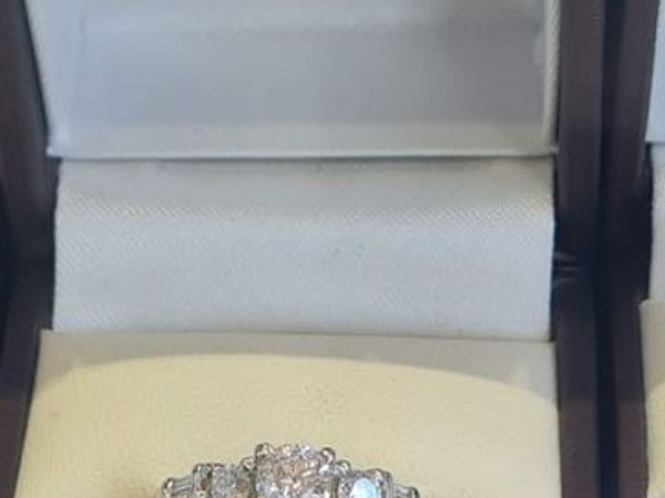platinum engagement ring