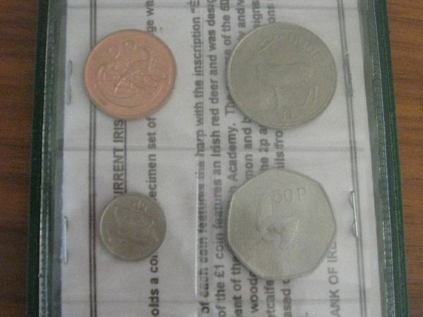 Central Bank of Ireland Coin Set