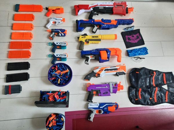 Nerf gun collection & accessories
