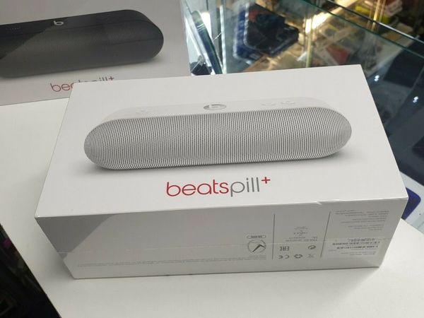 Beats by Dr Dre Pill+ Wireless Bluetooth Speaker A1680 (White-AMU) NEW Sealed