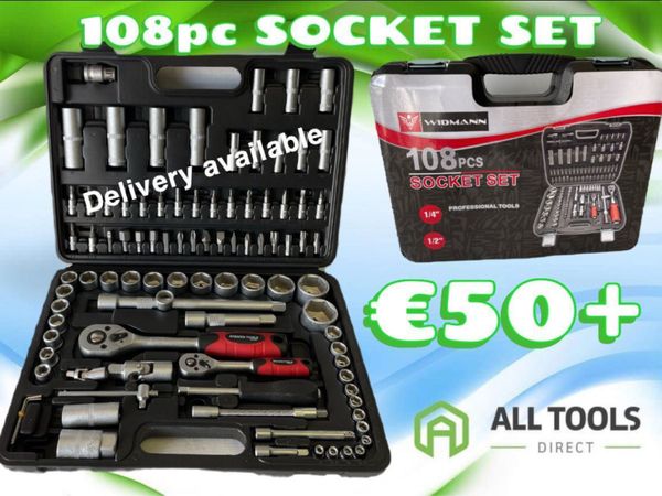 108pc socket set delivery available