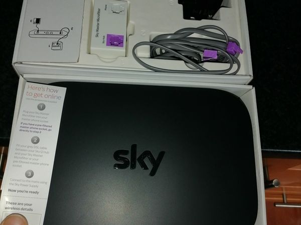 Sky Q hub router