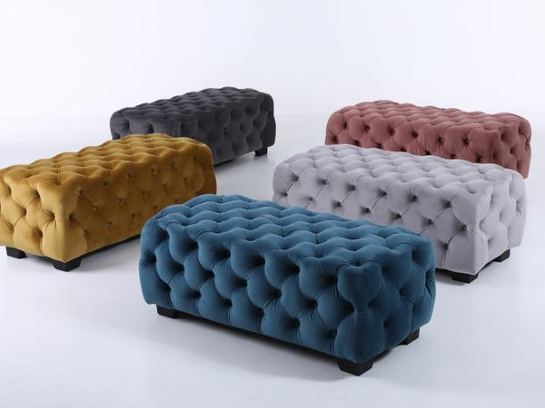 Chester Footstool/Ottoman -Luxurious and Practical For Your Home